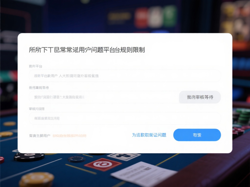另一个常见原因是平台规则限制。有些平台对新用户或大
